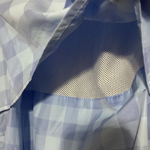 Magellan Fish Gear moisture wicking MENS XL Outdoors Blue Button Down Shirt - Picture 12 of 12